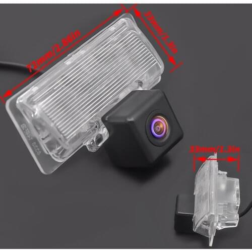 HD CCD Car Reversing Backup Camera Parking Line for Nissan Almera G15 / Sentra B17 / Bluebird Sylphy