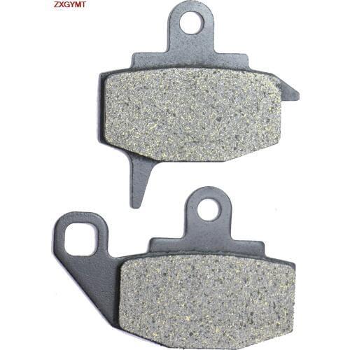 Sintered Brake Pad Set fit KAWASAKI KLR 650 KLR650 1987 - 2007 07 87 06 05 04 03 02 01 00 99 98 97 96 95 94 93 92 91 90 89 88