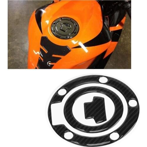 Carbon Fiber Motorcycle Gas Tank Cap Pad Cover Sticker Decals for Yamaha YZF-R1 R6 FZ1 FZ6 FZ1000 FJR1300