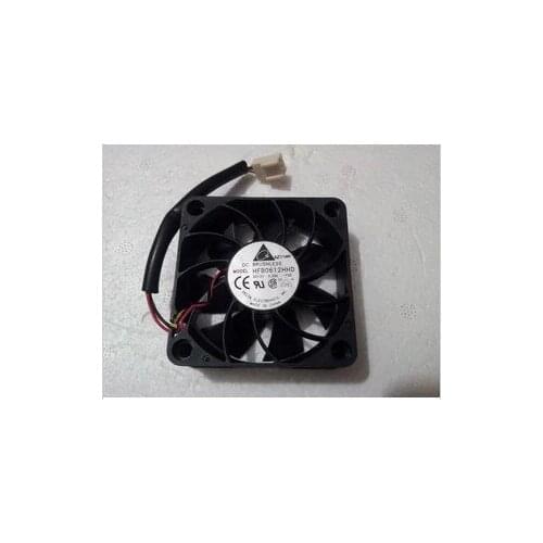 Original delta 6020 6cm fan 12v 0.26a hfb0612hhd dual ball
