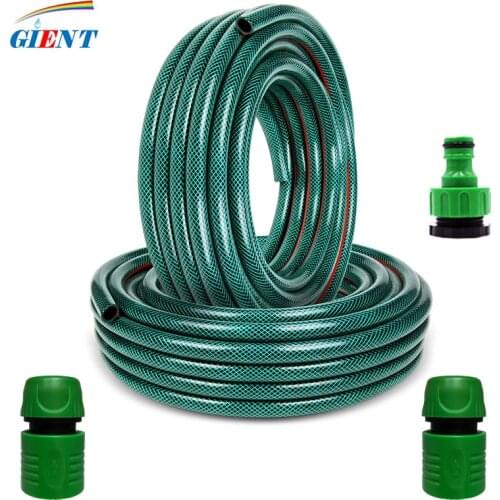5-15M 1/2 Inch Watering Hose PVC Car Wash Garden Irrigation Pipe Plants Flower Sprinkler Garden Hose Greenhouse Irrigating