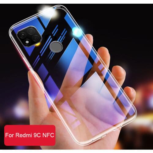 Shockproof Case For Xiaomi Redmi 9C NFC Case Transparent Fundas Cover For Xiaomi Redmi 9C 9 C NFC Case Redmi 9C Couque Silicon
