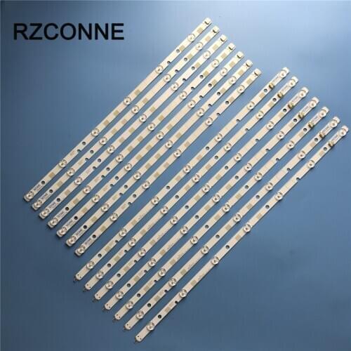 LED Backlight strip 7+6 lamps for Toshiba 47'' TV SVT470A47_REV04 R+L-Type 47L7453D 47L7463DG LC470DUK SG K2