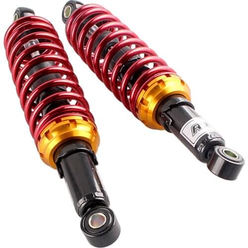 320mm 12.5" Universal Shock Absorbers for Suzuki GS 125 Honda Yamaha125cc 150cc Red 2Pcs