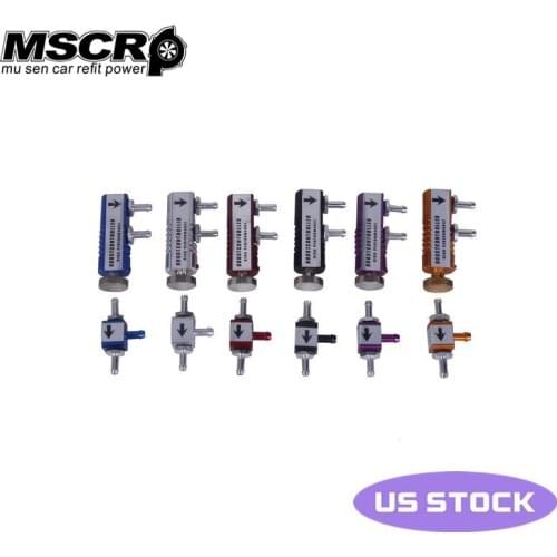 UNIVERSAL ADJUSTABLE MANUAL TURBO BOOST CONTROLLER KIT 1-30 PSI IN-CABIN BOOST CONTROL Blue Red Black bc001