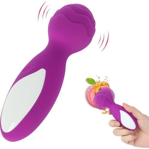 12 Speed Sex Magic Wand Vibrator Body Massage Labia Vibrating Nipple Clitoris Stimulator Dildo Vibrator Adult Sex Toys For Women