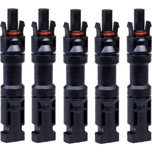 Male Female F/M Set In-line Fuse Cable Connector 10A or 15A Solar Panel Wire Connectors Fuse Solar Panel Connector Fuse