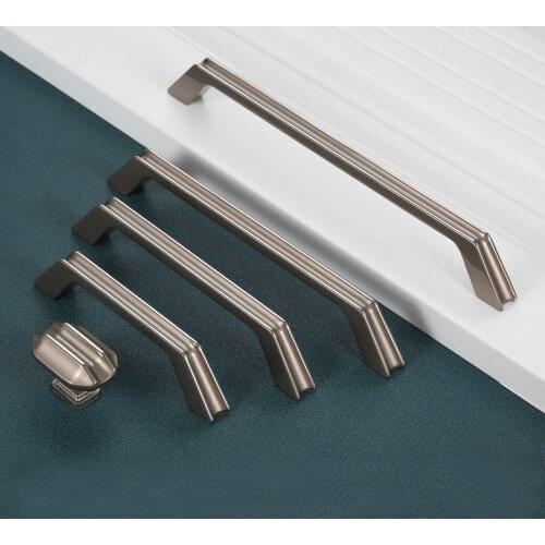 96/128/160/192mm Furniture Handles Coffee Ceramic Cabinet Knob and Handle Kitchen Cabinet Handle Drawer Pulls Konbs With Screw