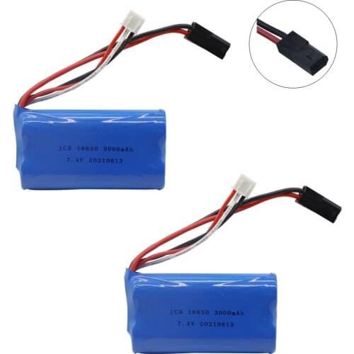 7.4V 3000Mah Lipo Battery with 5500 Plug for MJX T40 T40C F39 F49 T39 BG1518 BG1513 BG1515 BG1507 BG1506 RC Toys cars boat Parts