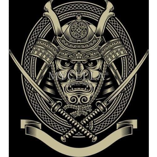 Diamond Embroidery Japanese Samurai 5D Diy Diamond Painting Handcraft Full Round Stick Rhinestone Mosaic Cross Stitch Needlework