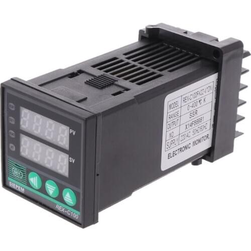 PID Digital Temperature Controller REX-C100(M) 0 To 400 K Type Relay Output