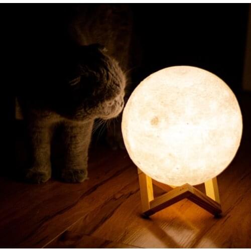 Decoration LED Moon Koranic Night Light Creative Starry Gift Control Usb Charging Table Touch Lamp Bedroom Home Galaxy Woman Kid