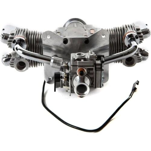 Rc Saito Engines Parts Four-Stroke Engine FG-61TS 61cc 4-Stroke Gas Twin Engine: CC (SAIEG61TS)