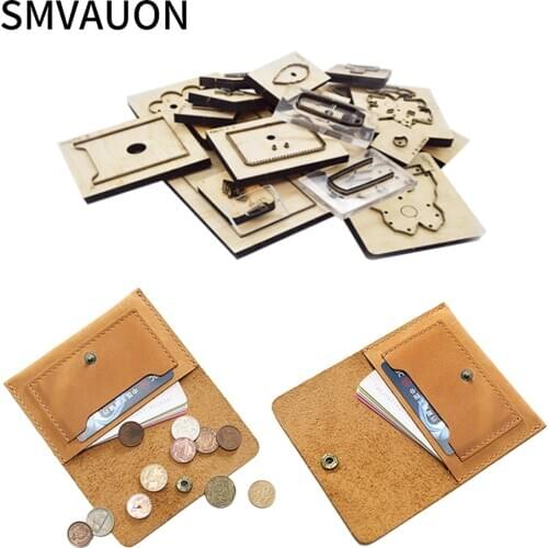 Fold Long Wallet Cutting Dies Suitable For lady Die Cutting Machine Wood Die Cutting Laser mold DIY