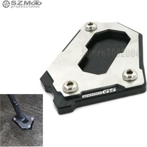 For BMW R1200GS LC 2013-2016 R1200 GS Adventure 2015-2016 Motorcycle Side Kickstand Stand Extension Support Plate Motor parts