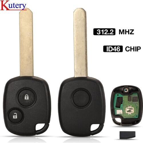 Kutery 10pcs remote for honda Odyssey fit City Civic Accord id46 312mhz/312.2mhz original factory