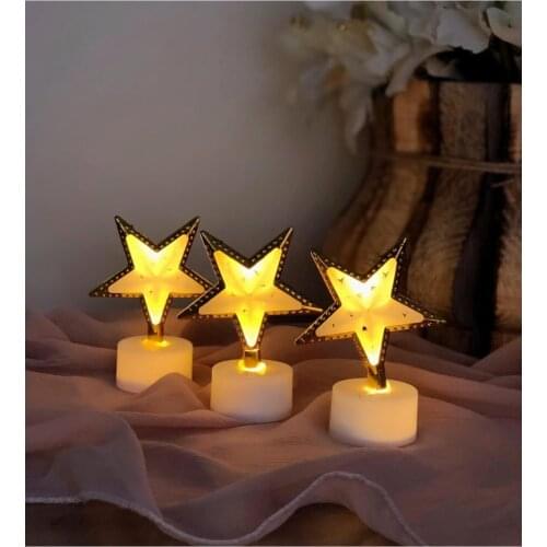 Mini Star Night Light Home Bedroom Style Decorative