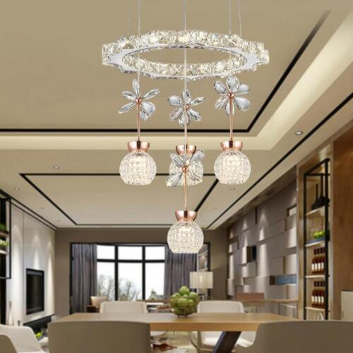 Fashion gear Crystal Chandelier led lamps high-power led lighting Chandeliers round living led lustre light droplight/pendant 20