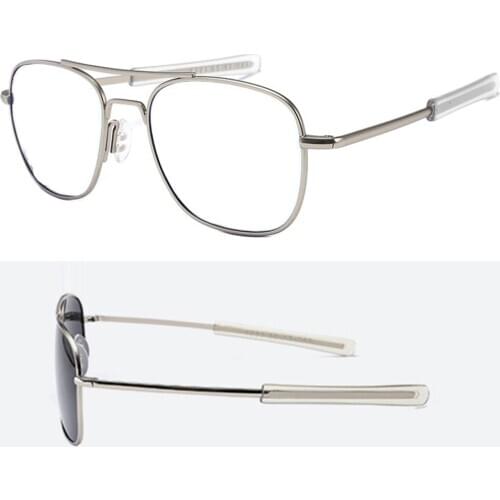 Pilot Style Rectangle Double Bridge Men Reading Glasses +0.75 +1 +1.25 +1.5 +1.75 +2 +2.25 +2.5 +2.75 +3 +3.25 +3.5 +3.75 +4To+6