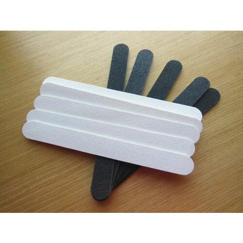 100pcs/Lot mixed colour nail file 7" wood nail file professional emery board nail art tool free shipping