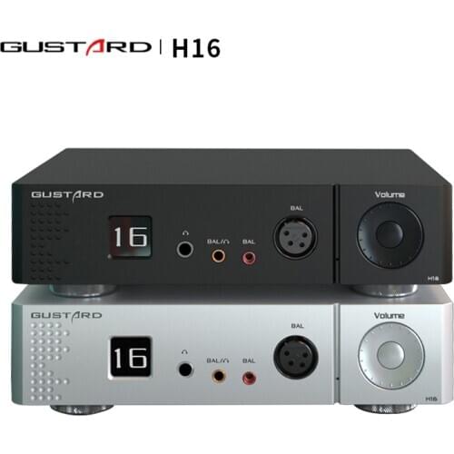 GUSTARD H16 XLR/RCA Balanced Headphone Amplifier Pre Amplifier
