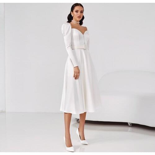 RANMO Women's Dresses Below The Knee