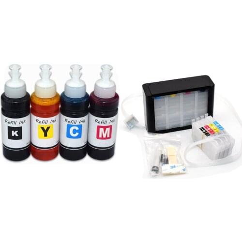 Ciss System Without Chip With Dye Ink Use For Epson WorkForce WF-7820 WF-7830 WF-7835 WF-7840 3820 3825 4820 4825 4830 printes