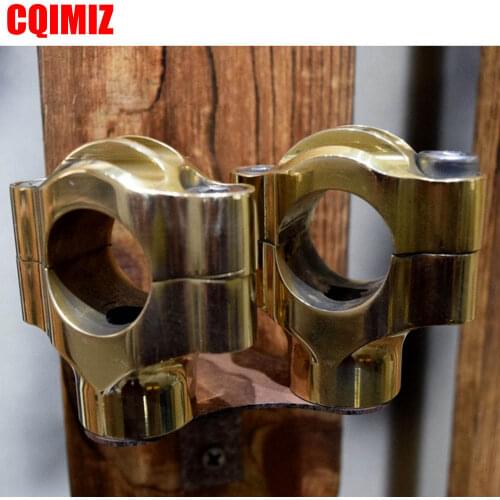 High Quality Brass 1" Motorcycle Handlebar Risers 1 inch Rough Crafts For Harley Bobber Chopper