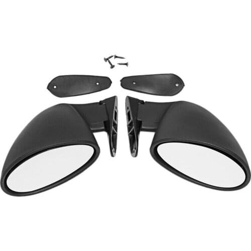 SDAO California Mirrors Rearview Universal Custom Hot Rod Classic Fiat Vitaloni PAIR