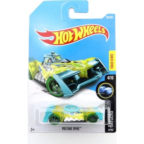 2017-203 Hot Wheels VOLTAGE SPIKE Mini Alloy Coupe 1/64 Metal Diecast Model Car Kids Toys Gift