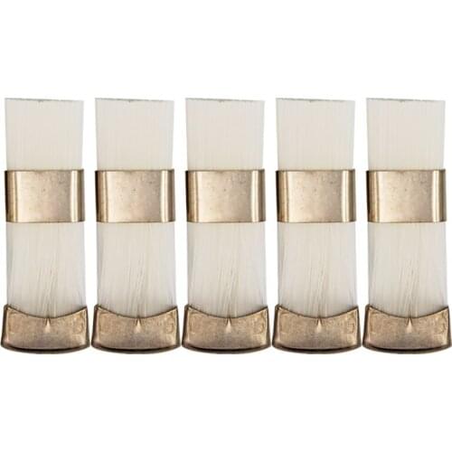 5pcs Dental Nylon Brush Oral Teeth Material For Clean Nail Drill Bit Bur Teeth Whitening Material Burs Files Stand Cleaning Tool