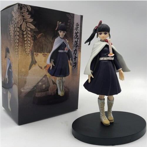 Demon Slayer Kimetsu no Yaiba Agatsuma Zenitsu Thunderclap and Flash Action Figures Toy Anime Tanjirou Nezuko Figurine Model Toy