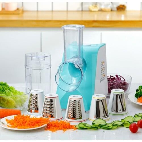 Electric Vegetable Cutter HX-7830 Slicing Multifunctional Kitchen Appliances Drum Slicer Small Automatic Shredder And Vegetable