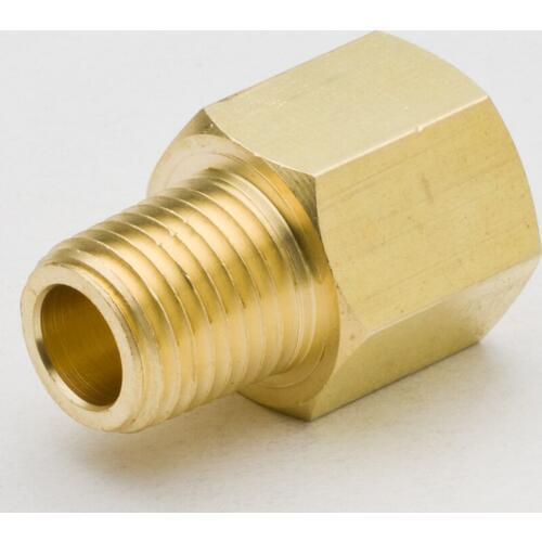 50PCS Brass Pipe Fitting Adapter 1/8"NPT Female to NPT Male Thread Water Gas Connector Accessory