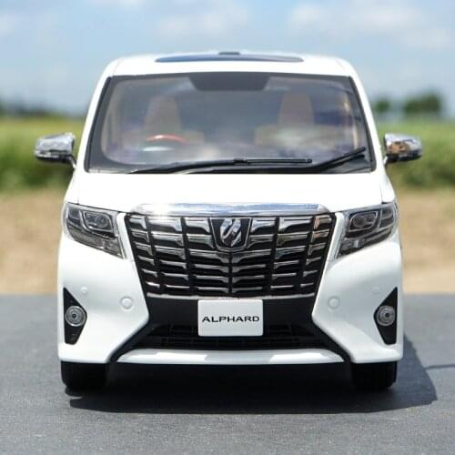 1/18 Metal Alloy Die-casting Simulation Car Model Toyota Alpha Alpha Adult Collection Childrens Gifts Family Display