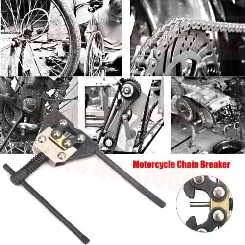 Motorcycle Bike ATV Chain Removal Breaker Drive Splitter Cutter Link Repair Tool Motorcycle Chain Breaker Link Removal Tools