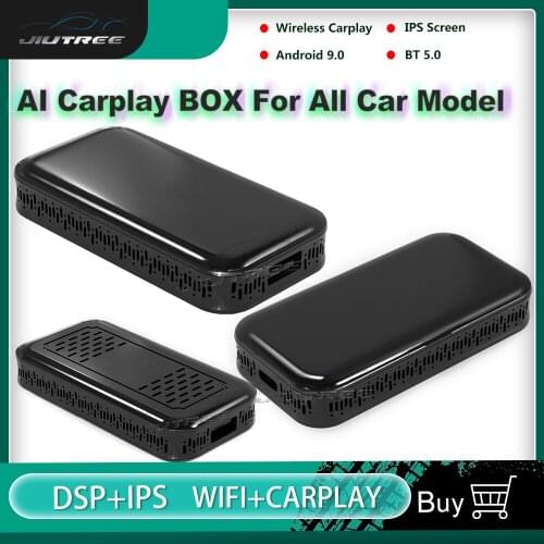 New Upgrade Plug and Play Car TV Video Box Wired To Wireless Ai Box Carplay For All Android Car Radio Muiltmedia GPS Navigation