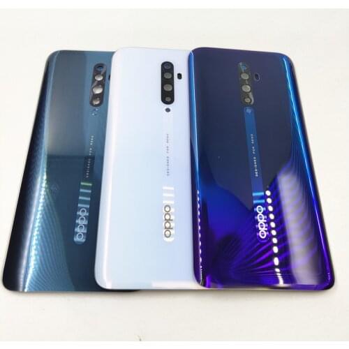 Original For Oppo RenoZ Reno2Z Reno 2Z Reno2 Reno 2 Z F Back Battery Cover Door Housing case Rear Glass Repair parts