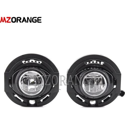 Fog Lights Clear Lamp Pair For 15-19 Dodge Charger 14-16 68228884AA 68228884AC For Jeep Grand Cherokee LED