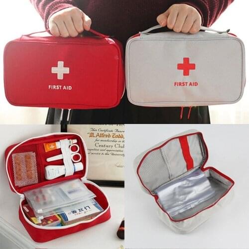 Portable Medium Empty Package Organizer Multi-Layer First Aid Kit Pouch First Aid Bag Survival Medicine Travel Rescue Bag