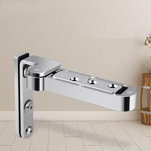 110 Degrees Conceal Wooden Adjustable Pivot Door hinge Invisible shaft Hinge Bracket Load 60kg