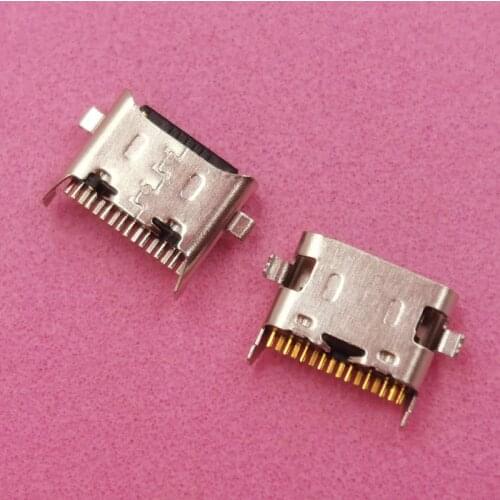 50Pcs Charger Usb Charging Dock Port Connector For Samsung Galaxy A21 A215 A215F A20S A207 A207F A2070 Type C Jack Contact Plug