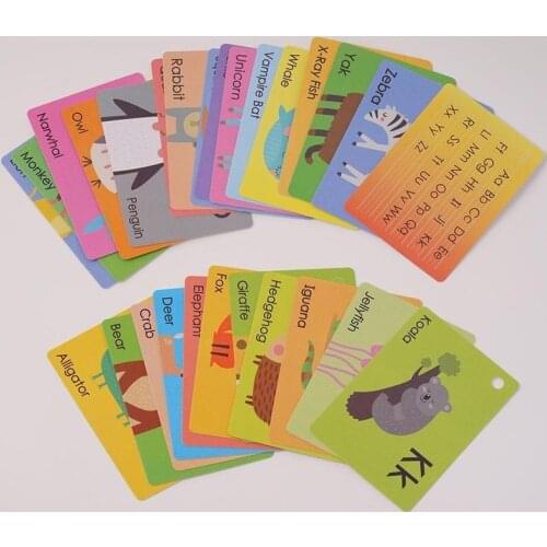 1set Early Childhood Education Cognitive Point Reading English Letters Learning Cards Baby Arithmetic Cognitive Memory Card