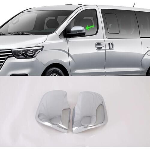 Car Sticker For Starex Accessories Rearview Side Door Mirror Cap Covers For Hyundai H-1Grand Starex 2019