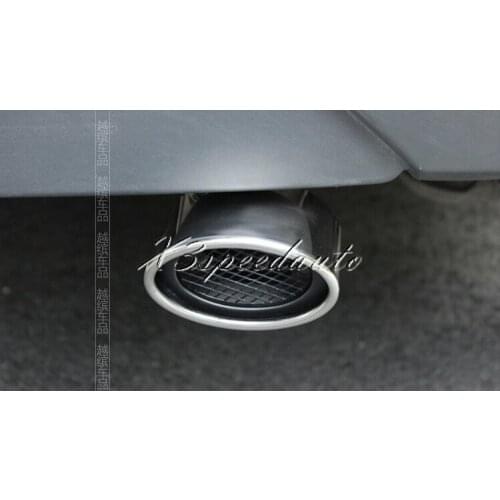 Free Shipping Stainless Steel Exhaust Muffler Tip Pipe For Ford EcoSport 2013-2017 2014