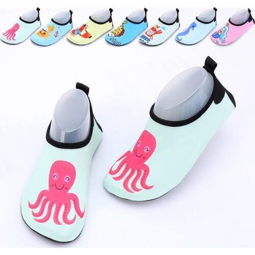 Children Swimming Aqua Barefoot Shoes Baby Girl Surf Fishing Diving Outdoor Slipper Boy Kids Beach Water Sports Sneakers