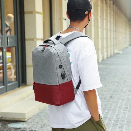 Outdoor Shopping Accessaries Supplies 3pcs/Set Canvas Laptop Backpack Men Women Student Travel Computer Schoolbags