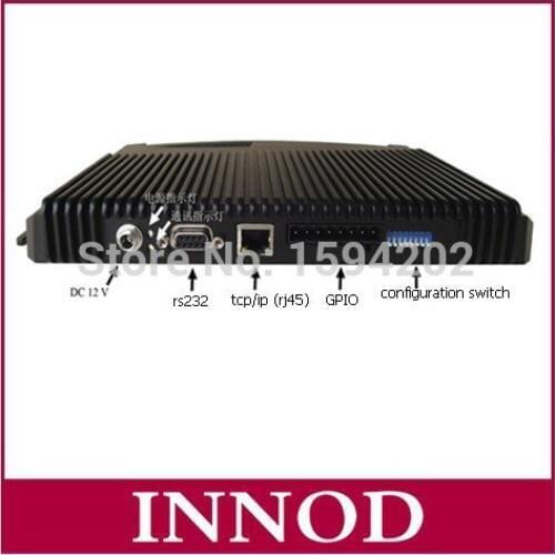 Ethernet TCP/IP/ RS-232/ RS-485 connector passive Impinj long range uhf rfid reader for steet marathon chip timing project