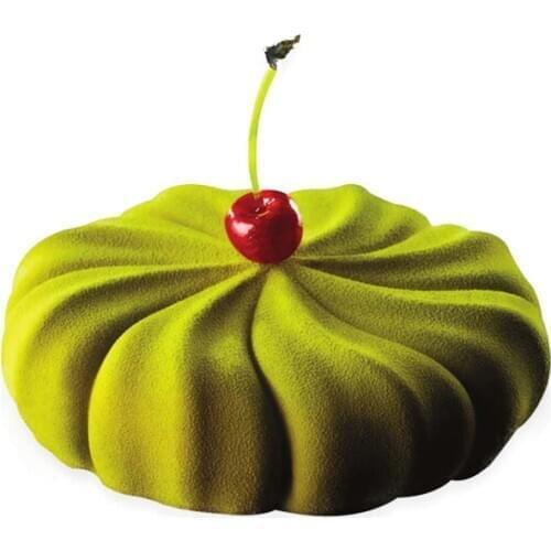 Pumpkin Shaped Mousse Mold Halloween Design Silicone Cake Baking Mold Pastry Dessert Baking Pan Jelly Pudding Moulds Cake Tool