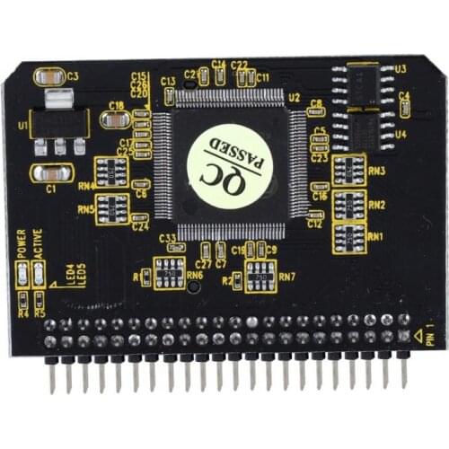 SD to IDE SD/SDHC/SDXC/MMC Memory Card To IDE 44Pin Male Adapter Converter Card Support DMA and ULTRA DMA Mode Suit for SD Card